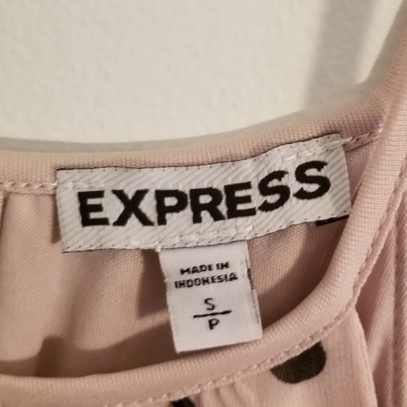 Express Polka Dot Top - Picture 2 of 3
